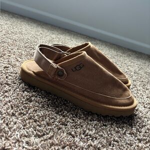UGG Chestnut Brown Slip-On Mules